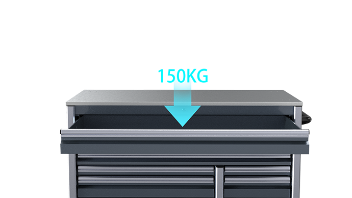 Heavy Load Drawer for Garage Tool Cart