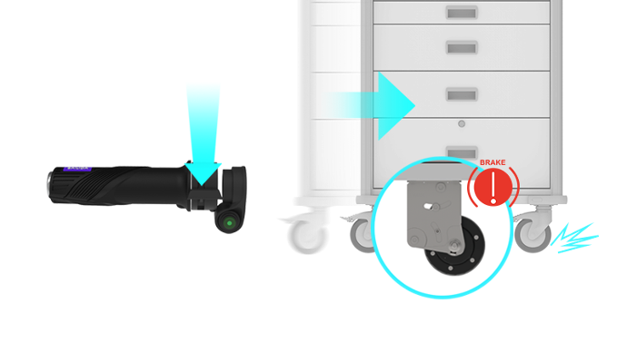 Electric Brake Function of Machan Motorized Medical Cart